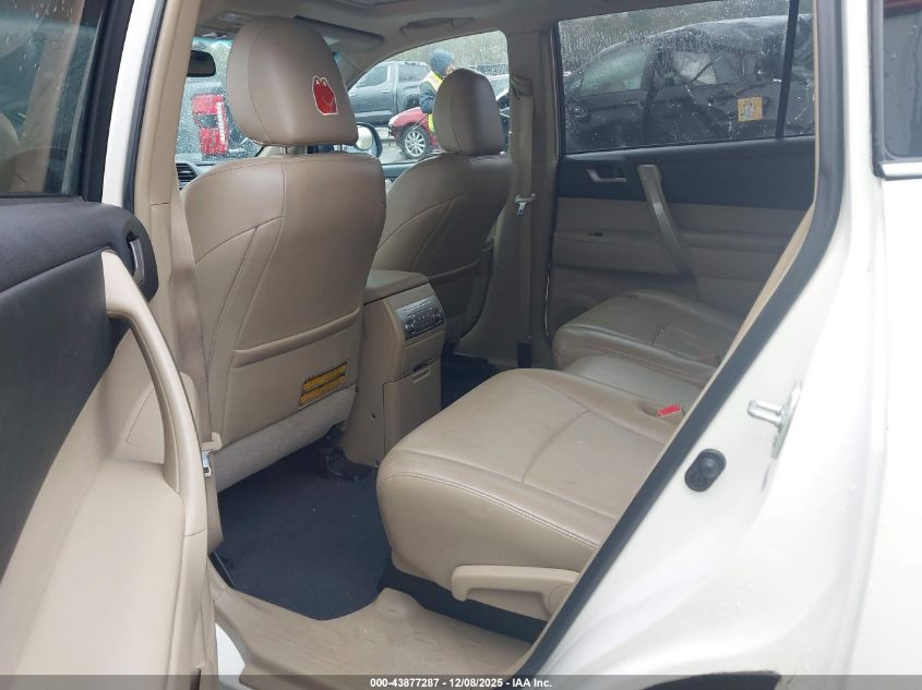 2013 Toyota Highlander Se V6 VIN: 5TDBK3EH4DS256616 Lot: 43877287