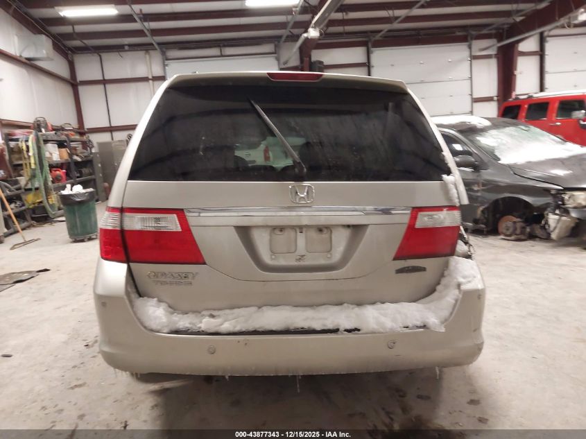 2006 Honda Odyssey Touring VIN: 5FNRL38896B093945 Lot: 43877343