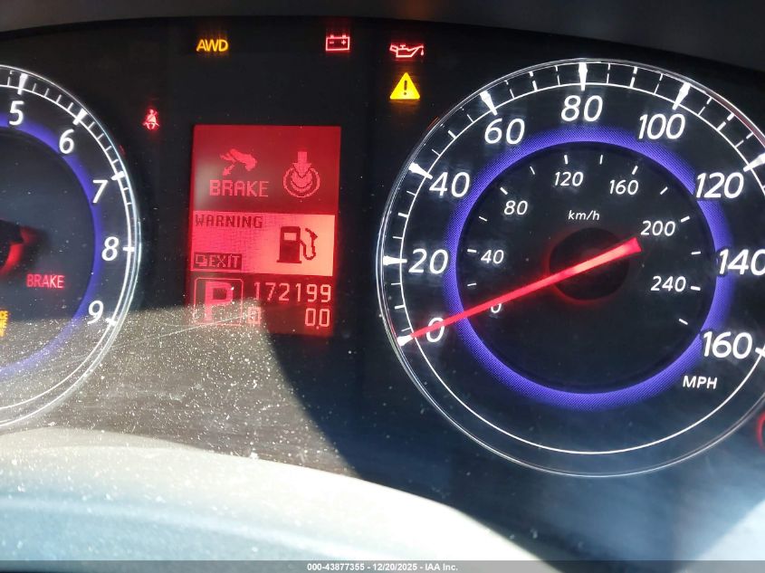 2008 Infiniti Ex35 Journey VIN: JNKAJ09F38M351237 Lot: 43877355