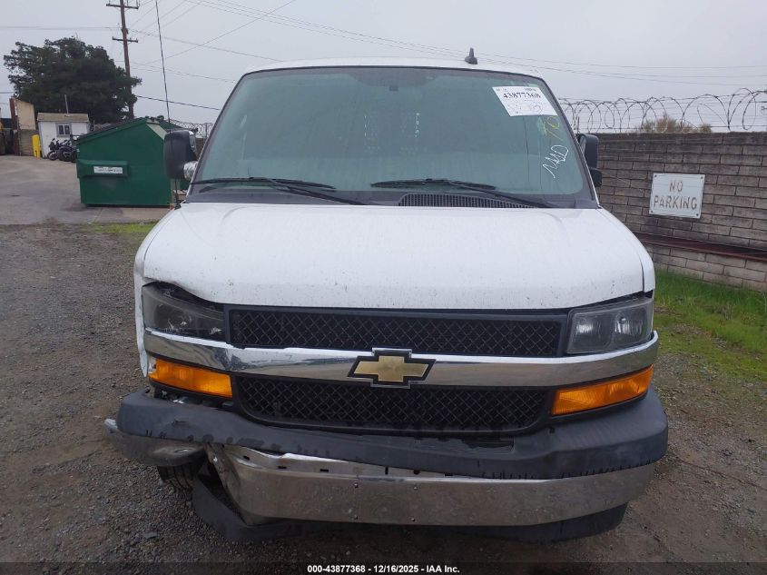 2020 Chevrolet Express Cargo Rwd 2500 Regular Wheelbase Wt VIN: 1GCWGAFG1L1204577 Lot: 43877368