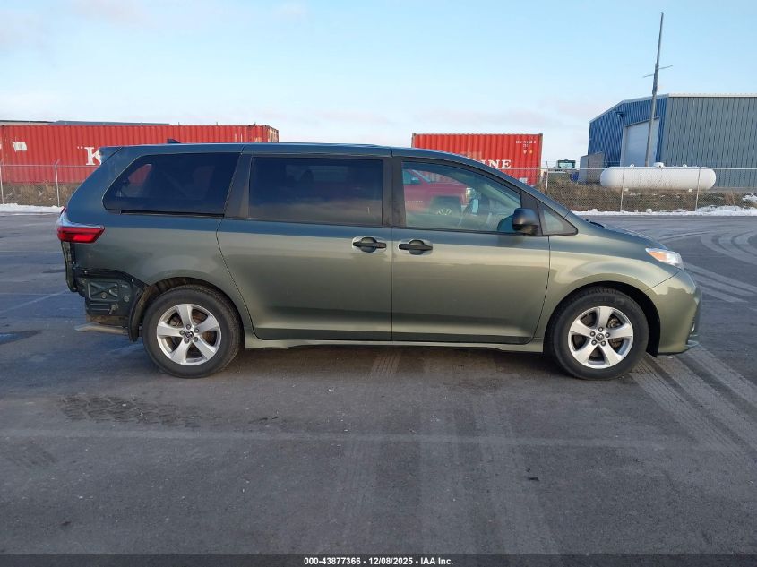 2020 Toyota Sienna L VIN: 5TDZZ3DC5LS056133 Lot: 43877366