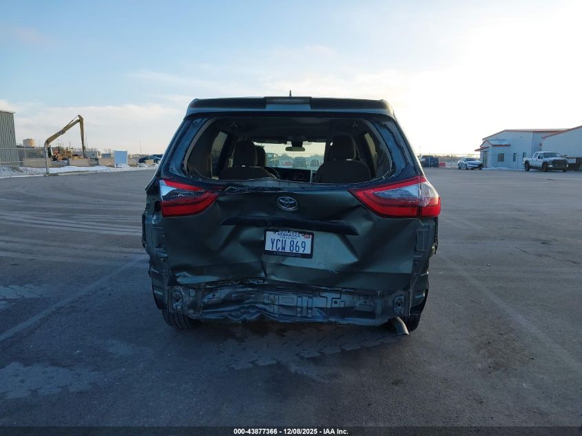 2020 Toyota Sienna L VIN: 5TDZZ3DC5LS056133 Lot: 43877366