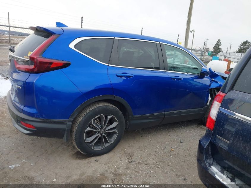 2021 Honda Cr-V Awd Ex-L VIN: 7FARW2H88ME019127 Lot: 43877371