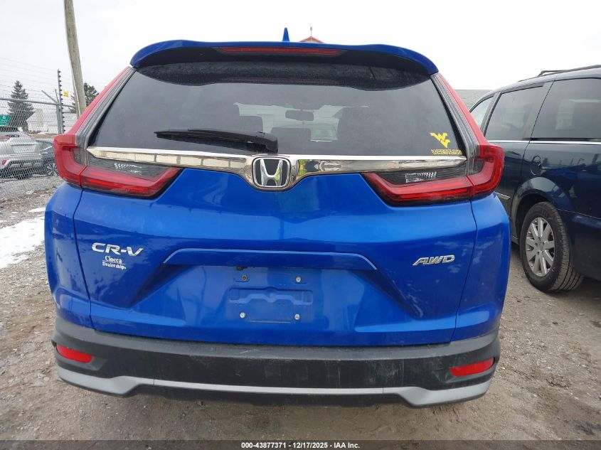 2021 Honda Cr-V Awd Ex-L VIN: 7FARW2H88ME019127 Lot: 43877371