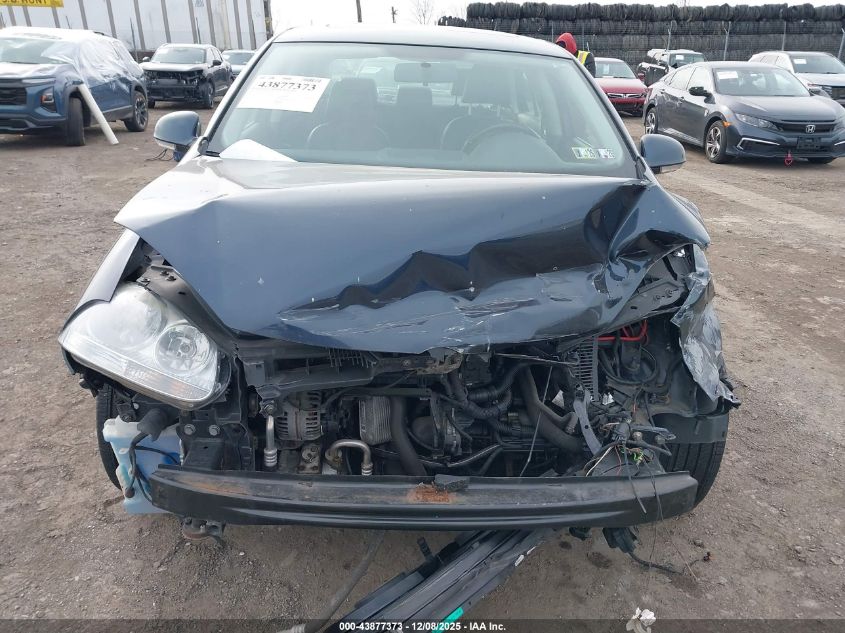 2009 Volkswagen Jetta Se VIN: 3VWRZ71K89M079642 Lot: 43877373