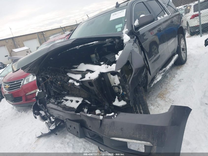 2015 Chevrolet Tahoe Lt VIN: 1GNSKBKC6FR568433 Lot: 43877377