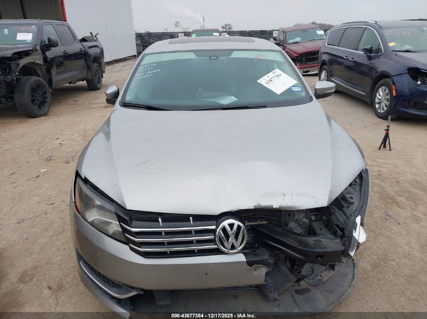2014 Volkswagen Passat 2.0L Tdi Se VIN: 1VWBN7A35EC017181 Lot: 43877384