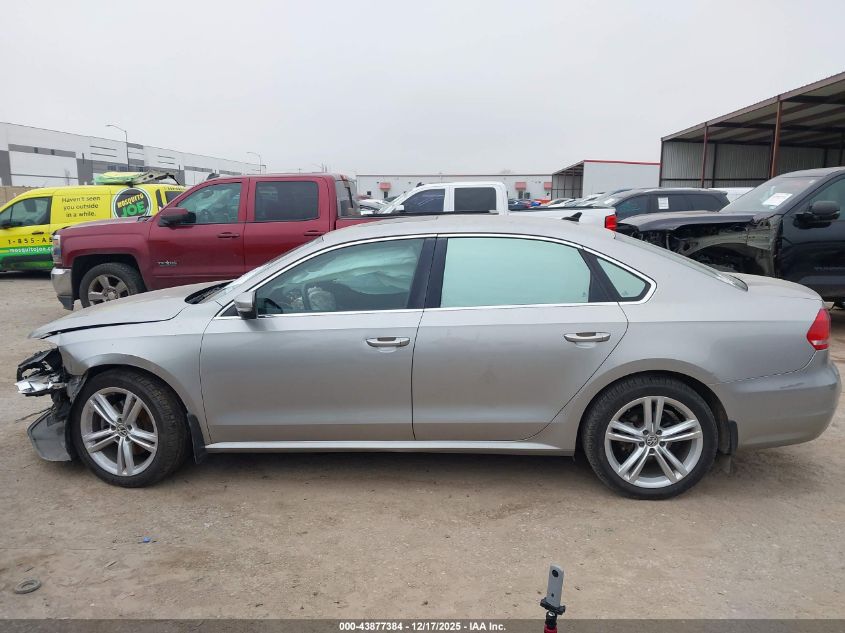2014 Volkswagen Passat 2.0L Tdi Se VIN: 1VWBN7A35EC017181 Lot: 43877384