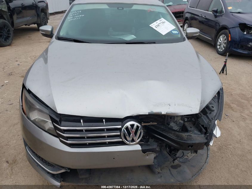2014 Volkswagen Passat 2.0L Tdi Se VIN: 1VWBN7A35EC017181 Lot: 43877384