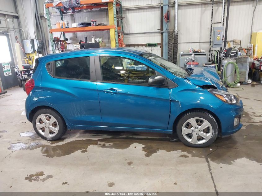 2021 Chevrolet Spark Fwd Ls Automatic VIN: KL8CB6SA6MC741024 Lot: 43877404