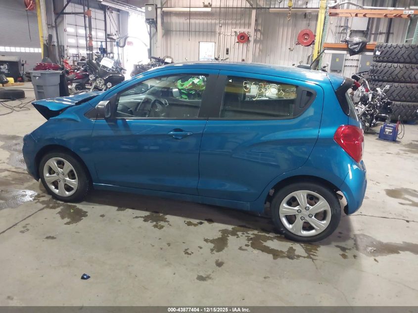 2021 Chevrolet Spark Fwd Ls Automatic VIN: KL8CB6SA6MC741024 Lot: 43877404