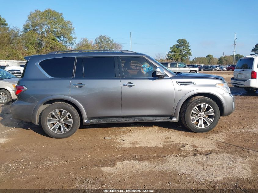 2018 Nissan Armada Sl VIN: JN8AY2NC8J9555324 Lot: 43877418