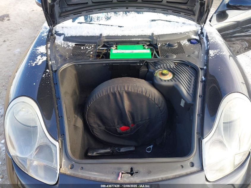 2003 Porsche Boxster VIN: WP0CA29893U623788 Lot: 43877428