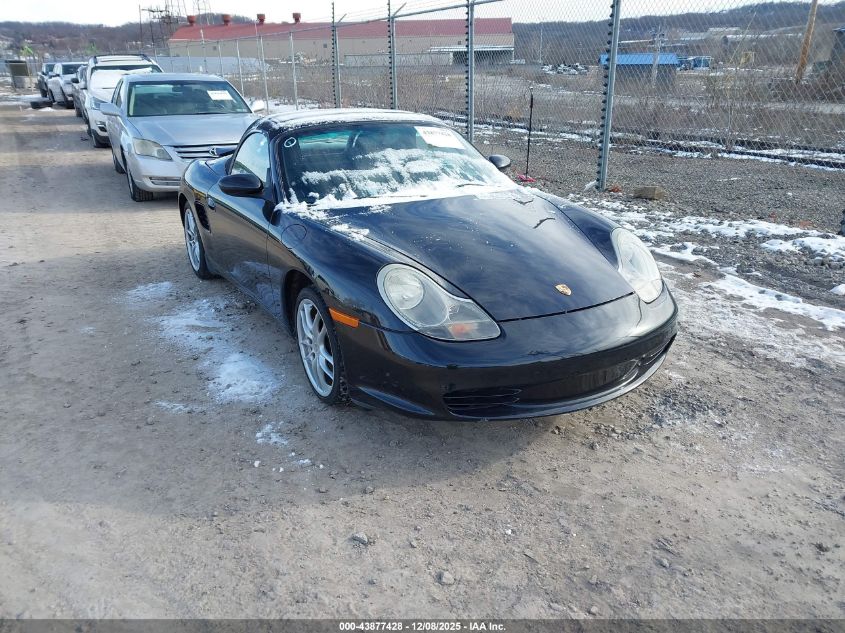 2003 Porsche Boxster VIN: WP0CA29893U623788 Lot: 43877428