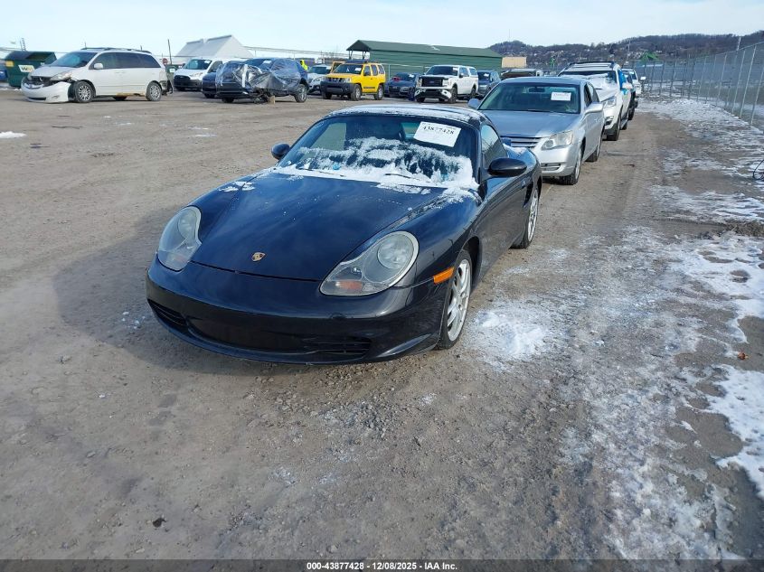 2003 Porsche Boxster VIN: WP0CA29893U623788 Lot: 43877428