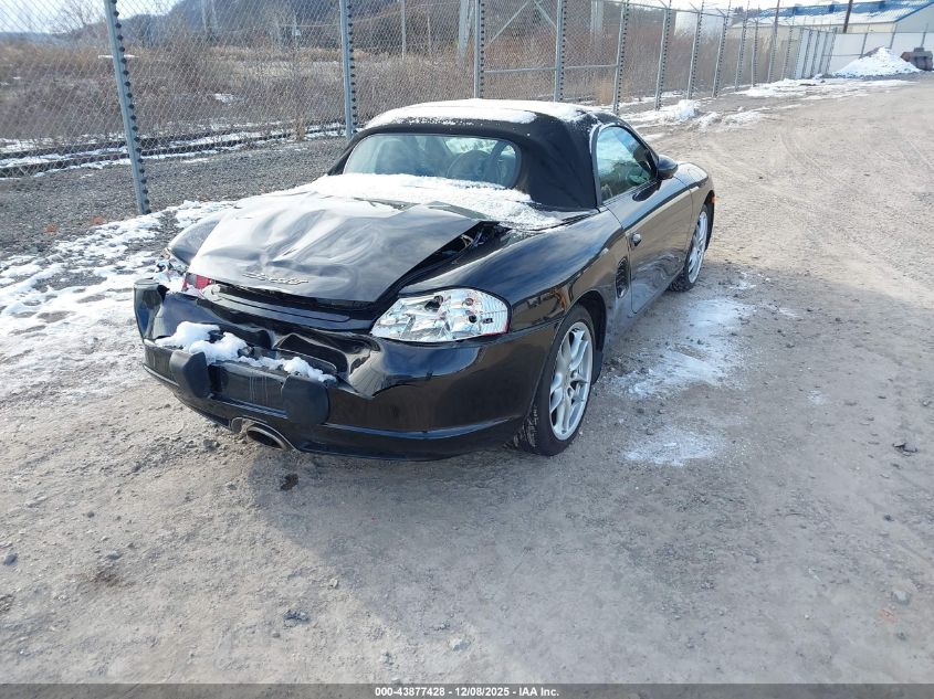 2003 Porsche Boxster VIN: WP0CA29893U623788 Lot: 43877428