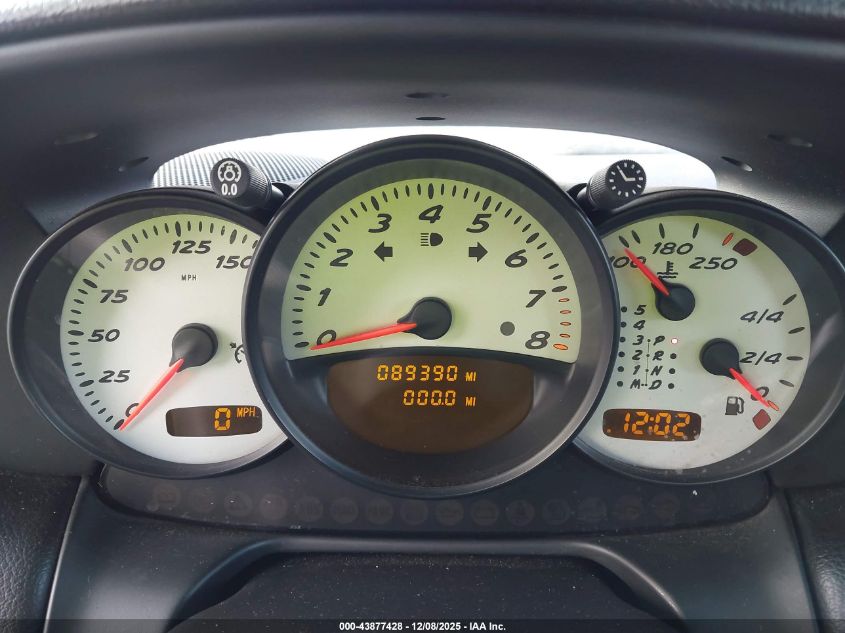 2003 Porsche Boxster VIN: WP0CA29893U623788 Lot: 43877428