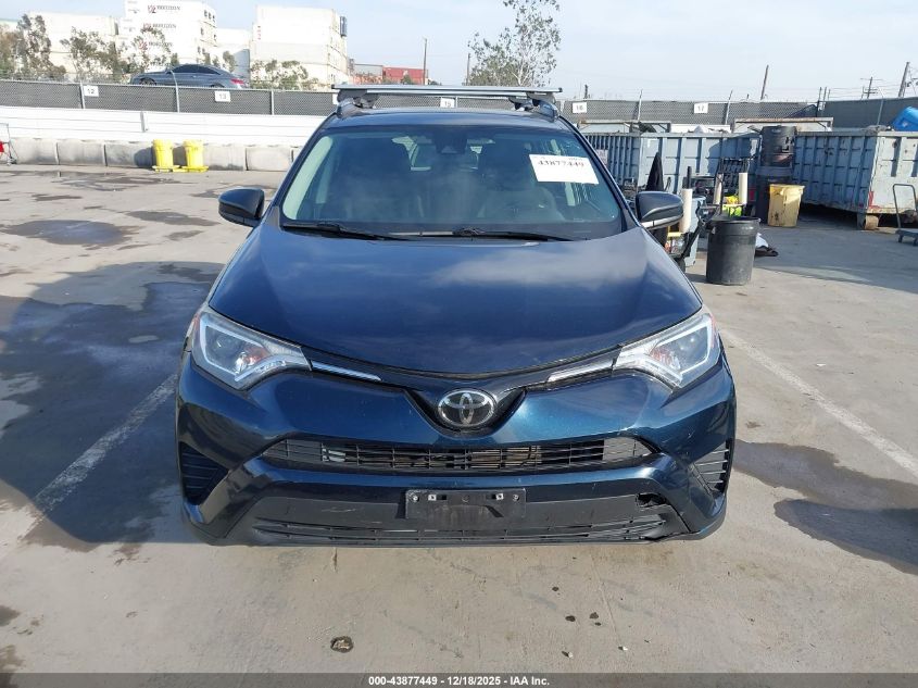 2018 Toyota Rav4 Le VIN: 2T3ZFREV2JW435517 Lot: 43877449