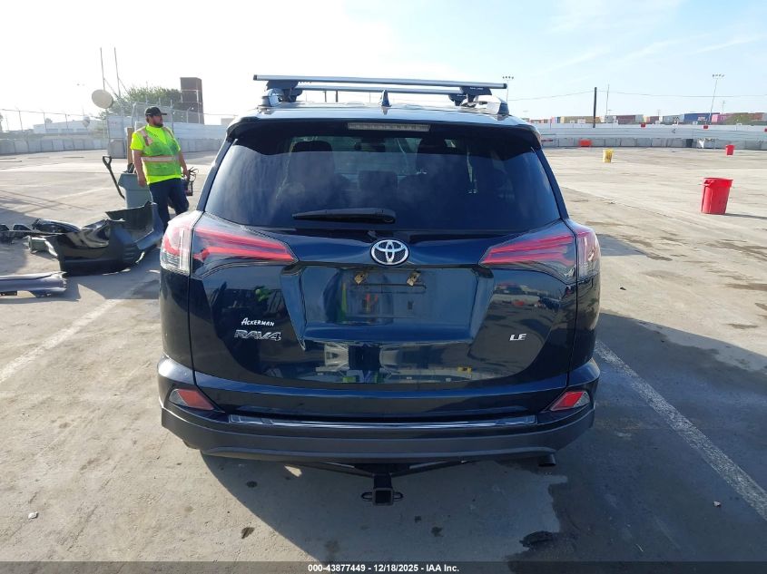 2018 Toyota Rav4 Le VIN: 2T3ZFREV2JW435517 Lot: 43877449
