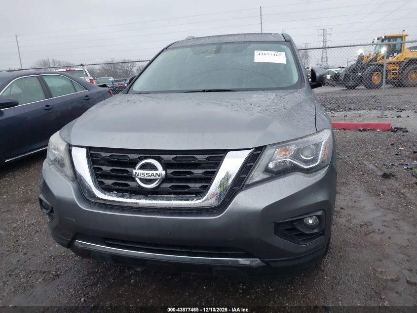 2017 Nissan Pathfinder Sl VIN: 5N1DR2MM1HC660277 Lot: 43877465