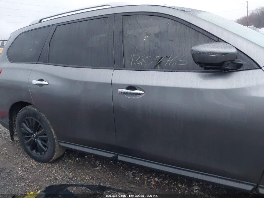 2017 Nissan Pathfinder Sl VIN: 5N1DR2MM1HC660277 Lot: 43877465