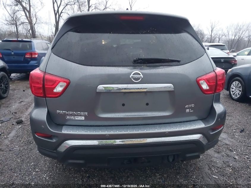 2017 Nissan Pathfinder Sl VIN: 5N1DR2MM1HC660277 Lot: 43877465