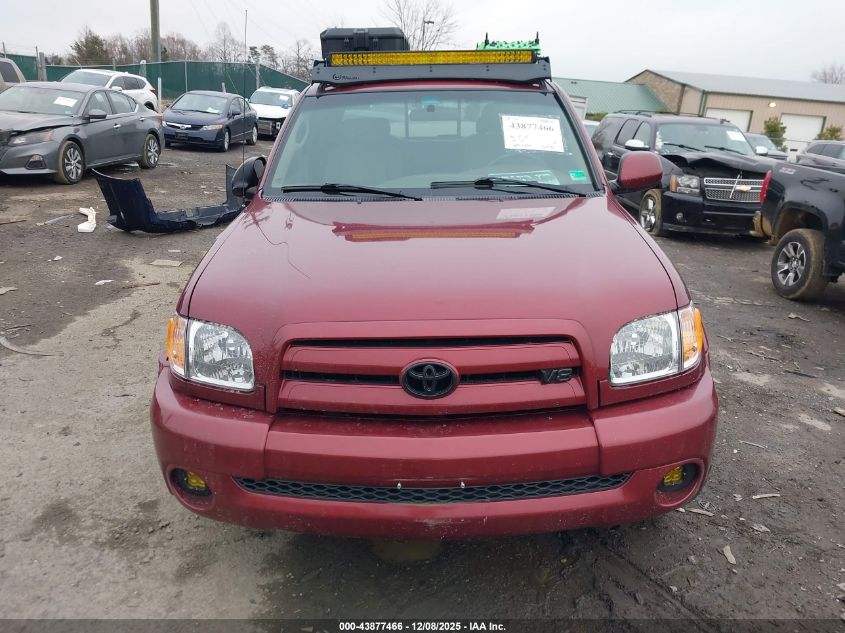 2003 Toyota Tundra Limited V8 VIN: 5TBBT48193S433816 Lot: 43877466
