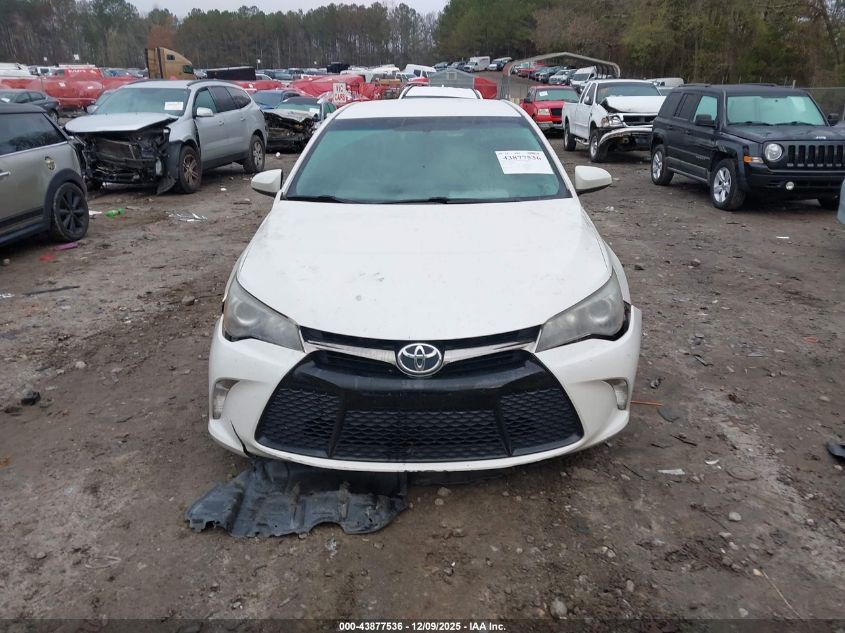 2016 Toyota Camry Se VIN: 4T1BF1FK6GU142437 Lot: 43877536