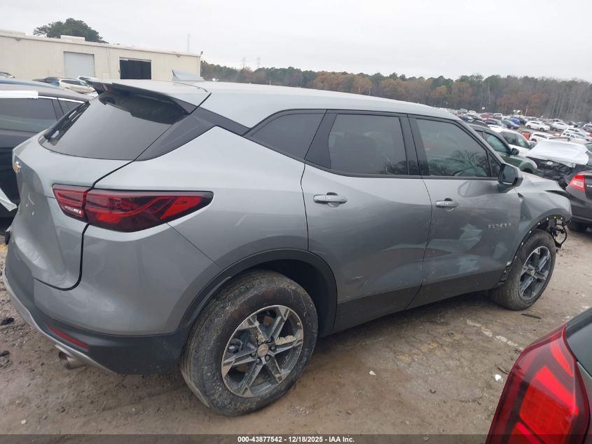 2025 Chevrolet Blazer Fwd 2Lt VIN: 3GNKBCR47SS139829 Lot: 43877542