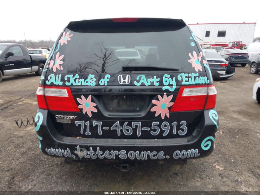 2007 Honda Odyssey Ex-L VIN: 5FNRL38797B076832 Lot: 43877559