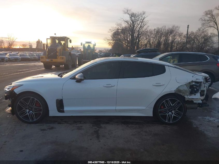 2022 Kia Stinger Gt2 VIN: KNAE55LC1N6111653 Lot: 43877569