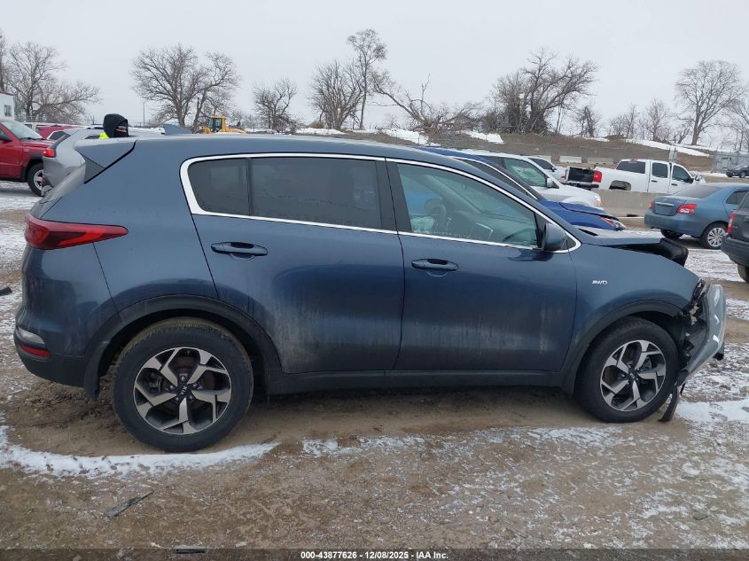 2022 Kia Sportage Lx VIN: KNDPMCACXN7966805 Lot: 43877626