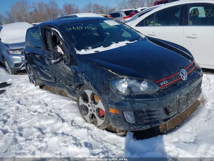 2012 Volkswagen Gti 4-Door