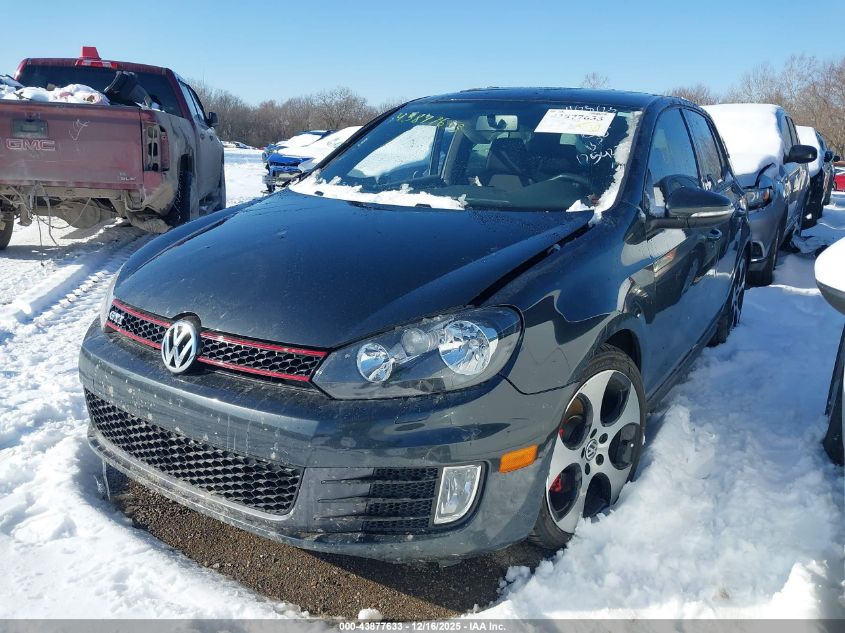 2012 Volkswagen Gti 4-Door