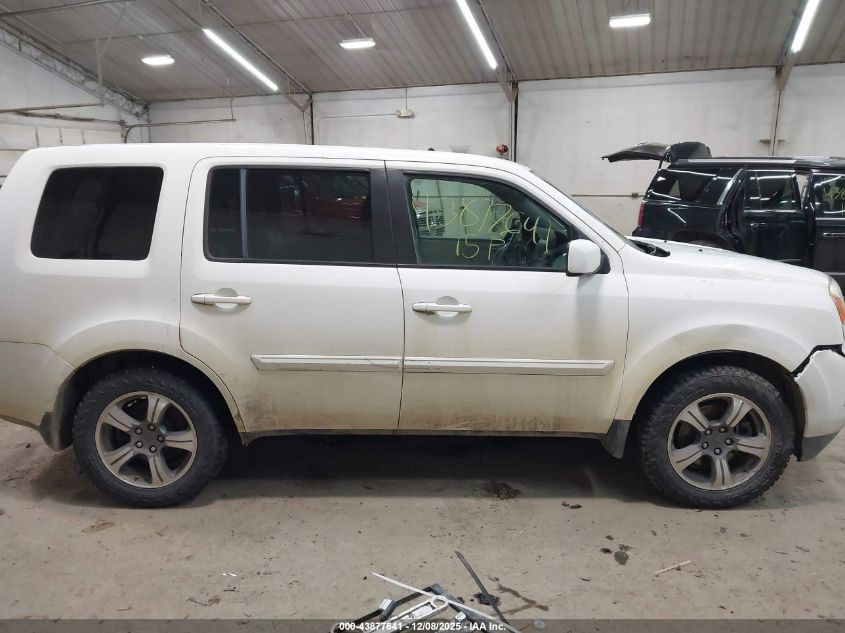 2015 Honda Pilot Se VIN: 5FNYF4H38FB048802 Lot: 43877641