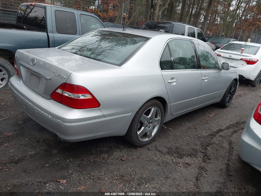 JTHBN36F455018081 2005 LEXUS LS photo no. 4