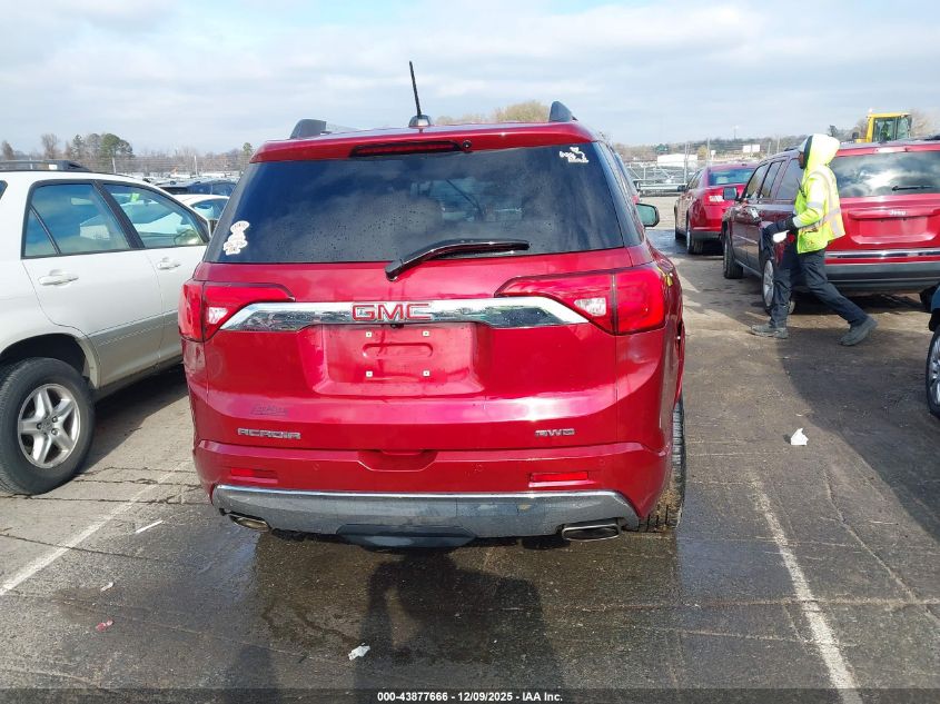 2019 GMC Acadia Denali VIN: 1GKKNXLS5KZ132822 Lot: 43877666