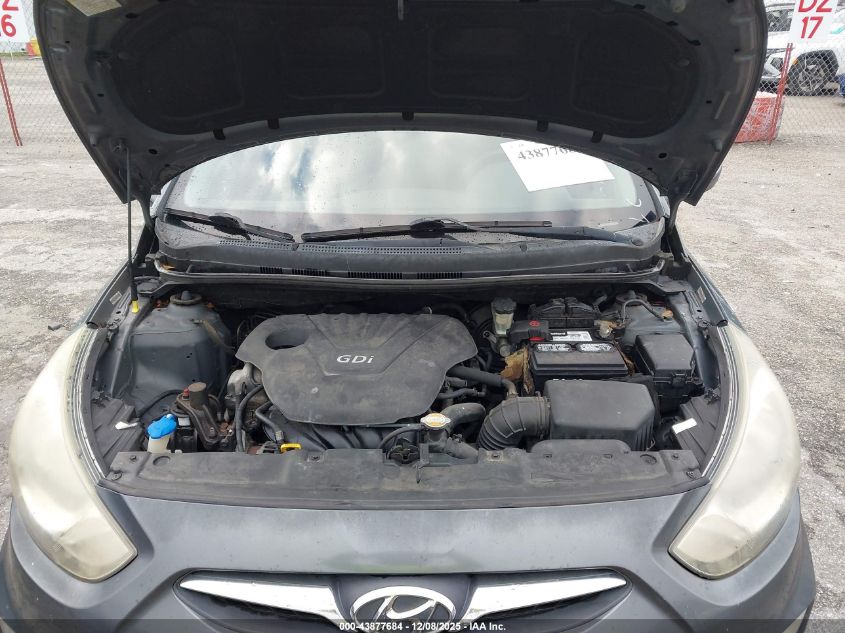 2012 Hyundai Accent Se VIN: KMHCU5AE1CU015947 Lot: 43877684