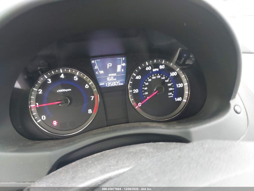 2012 Hyundai Accent Se VIN: KMHCU5AE1CU015947 Lot: 43877684