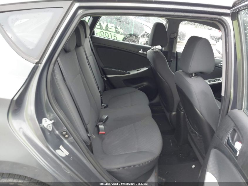 2012 Hyundai Accent Se VIN: KMHCU5AE1CU015947 Lot: 43877684