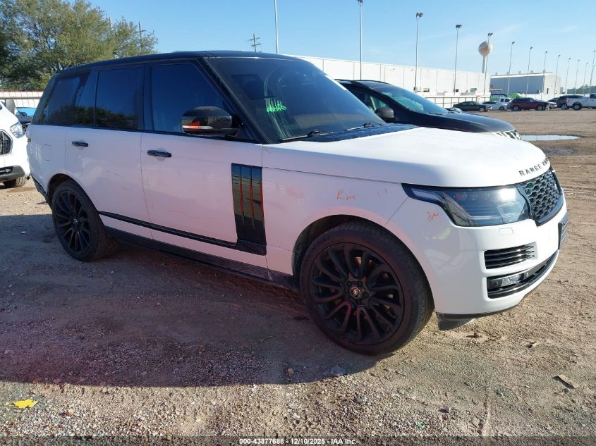 LAND ROVER RANGE ROVER 5.0L V8 SUPERCHARGED