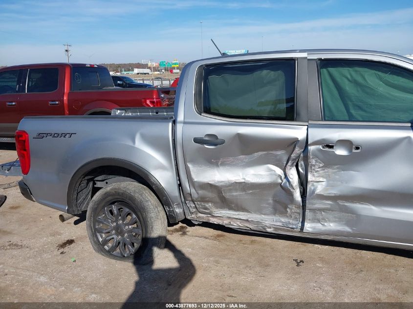 2020 Ford Ranger Xlt VIN: 1FTER4EH7LLA58241 Lot: 43877693