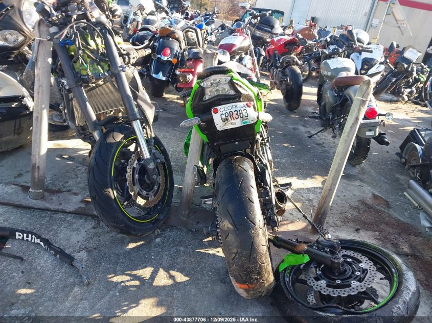 2025 Kawasaki Ex650 P VIN: ML5EXEP15SDAD7207 Lot: 43877706