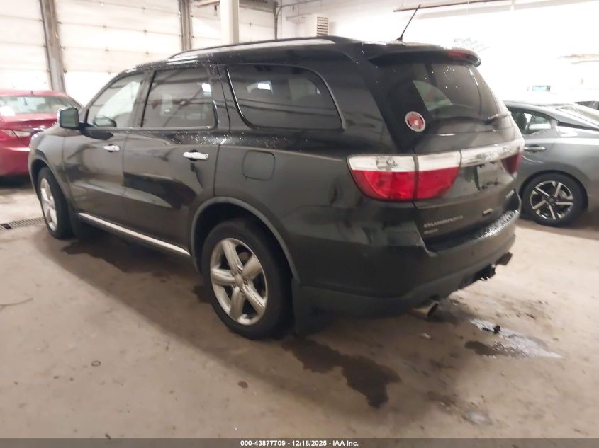2011 Dodge Durango Citadel VIN: 1D4SE5GT2BC594022 Lot: 43877709