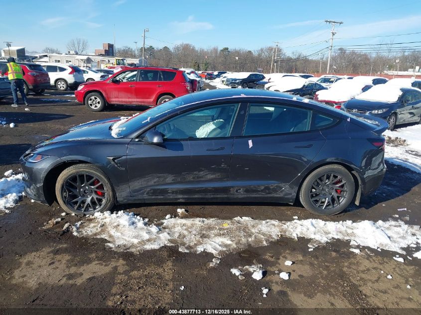 2025 Tesla Model 3 Long Range All-Wheel Drive VIN: 5YJ3E1EB1SF021815 Lot: 43877713