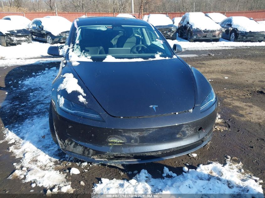 2025 Tesla Model 3 Long Range All-Wheel Drive VIN: 5YJ3E1EB1SF021815 Lot: 43877713