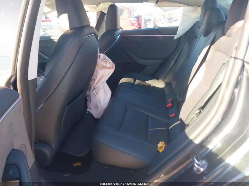 2025 Tesla Model 3 Long Range All-Wheel Drive VIN: 5YJ3E1EB1SF021815 Lot: 43877713