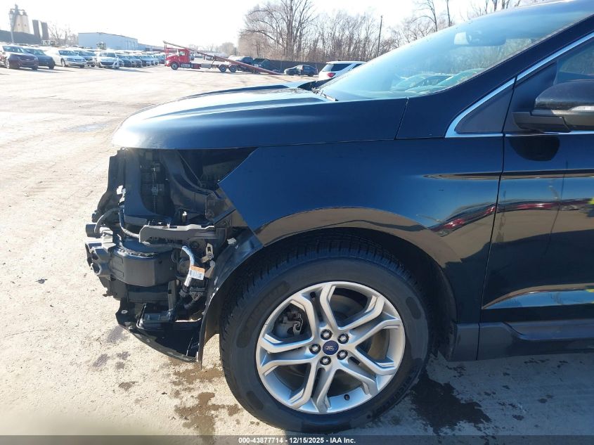 2016 Ford Edge Titanium VIN: 2FMPK4K87GBB74266 Lot: 43877714