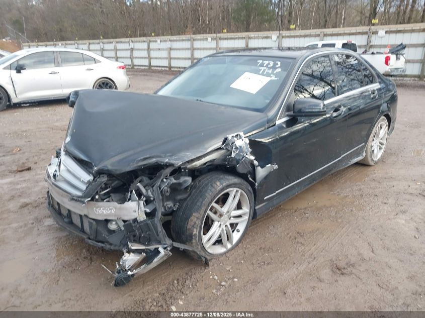 2012 Mercedes-Benz C 250 Sport