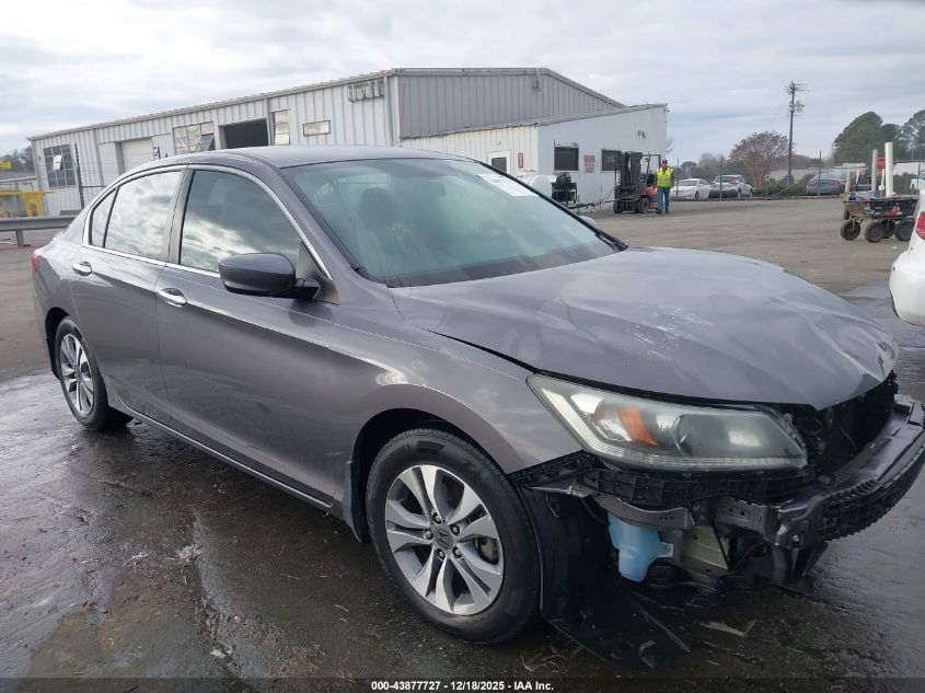 2014 Honda Accord Lx VIN: 1HGCR2F34EA277558 Lot: 43877727